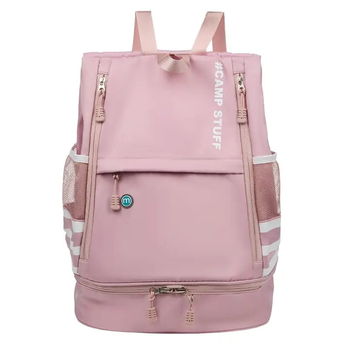 Kids Sporty Side Stripe Swim Bag