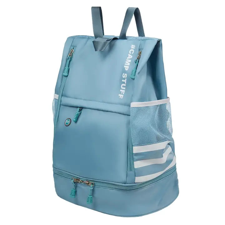 Kids Sporty Side Stripe Swim Bag