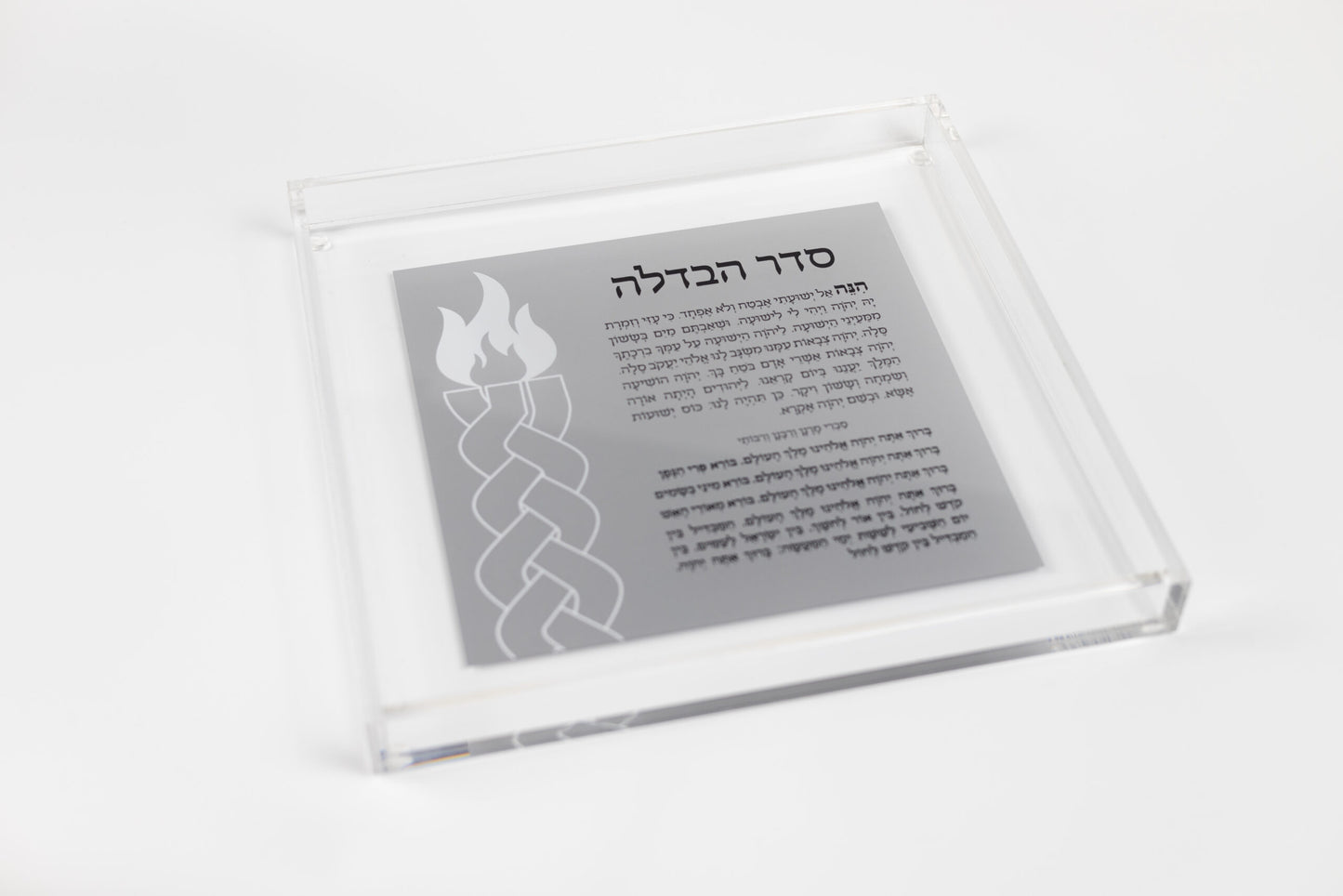 Classic Havdalah Plate