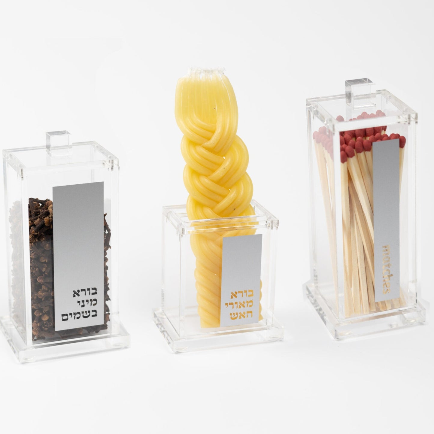 3 Piece Havdalah Set