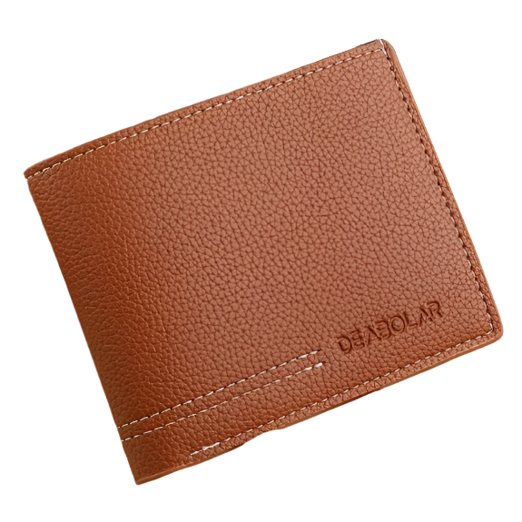 Wallet w/ Topstitching