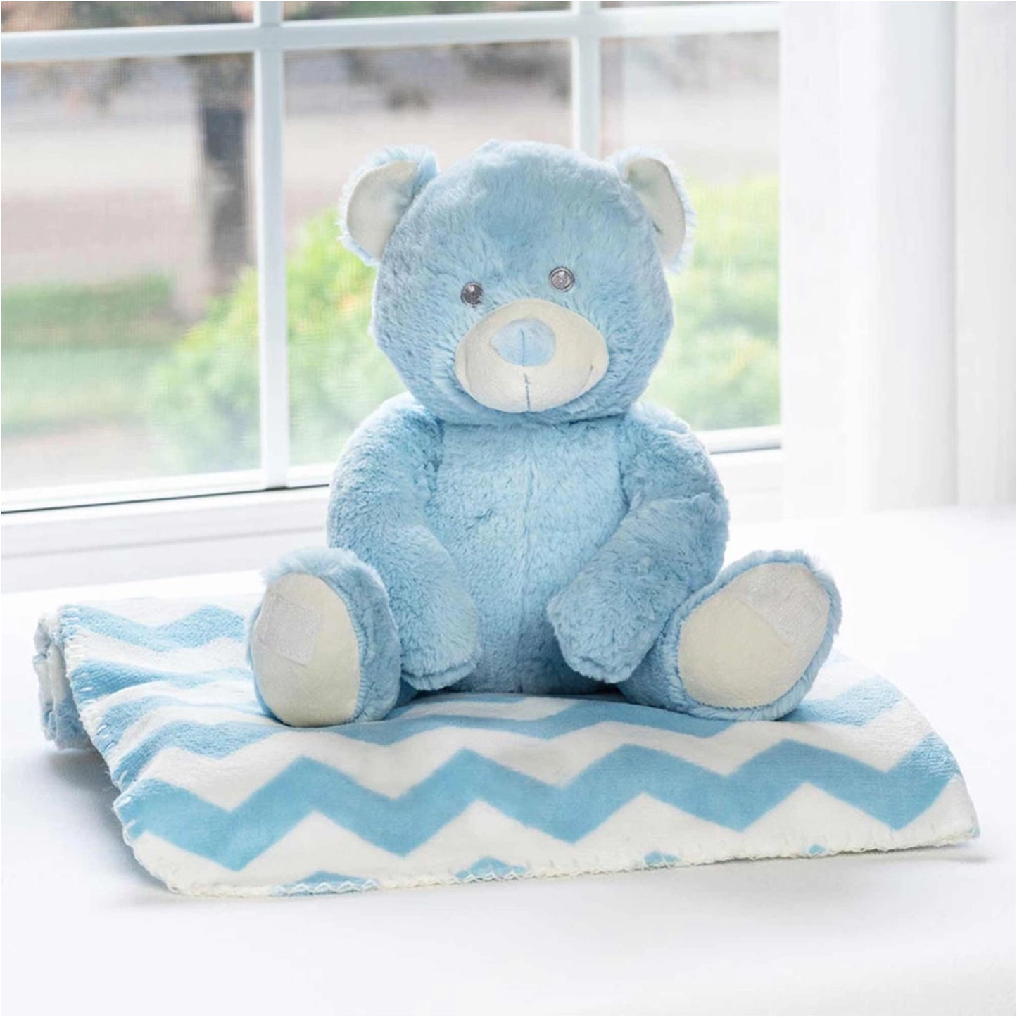 Plush Animal Blanket Set