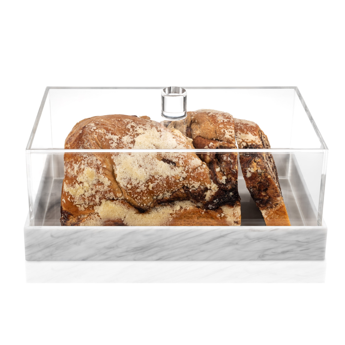 Luxury Mini Lucite Rectangle Cake Display