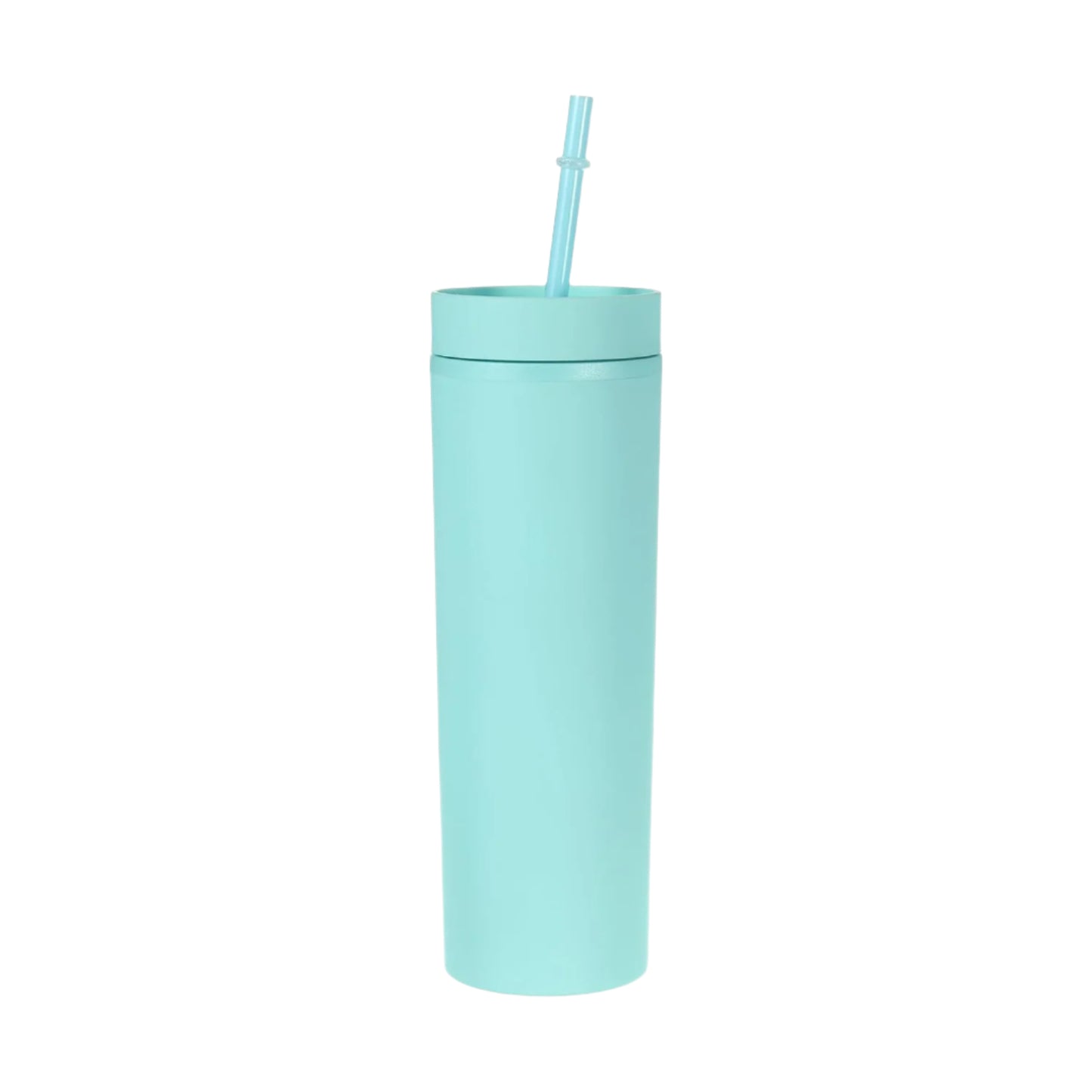16 oz. Skinny Tumbler w/ Lid and Straw