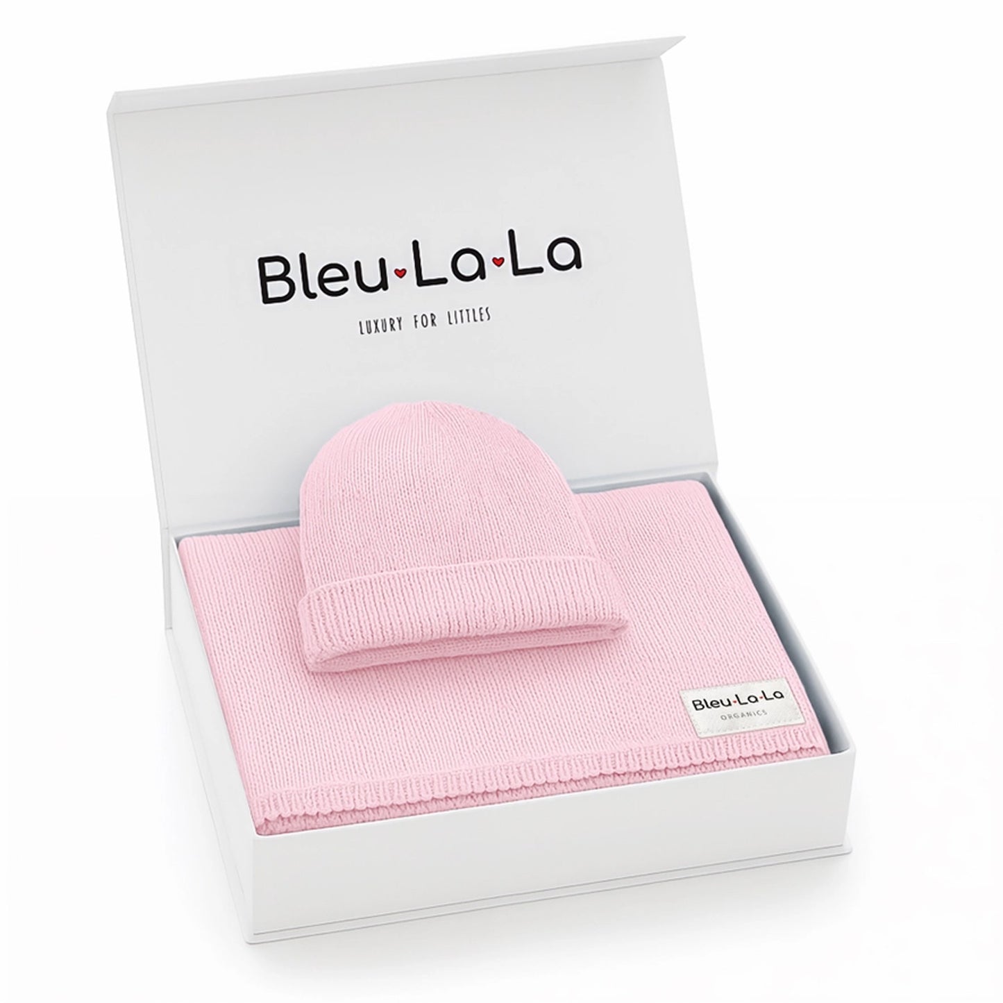 Knit Blanket + Hat Boxed Gift Set