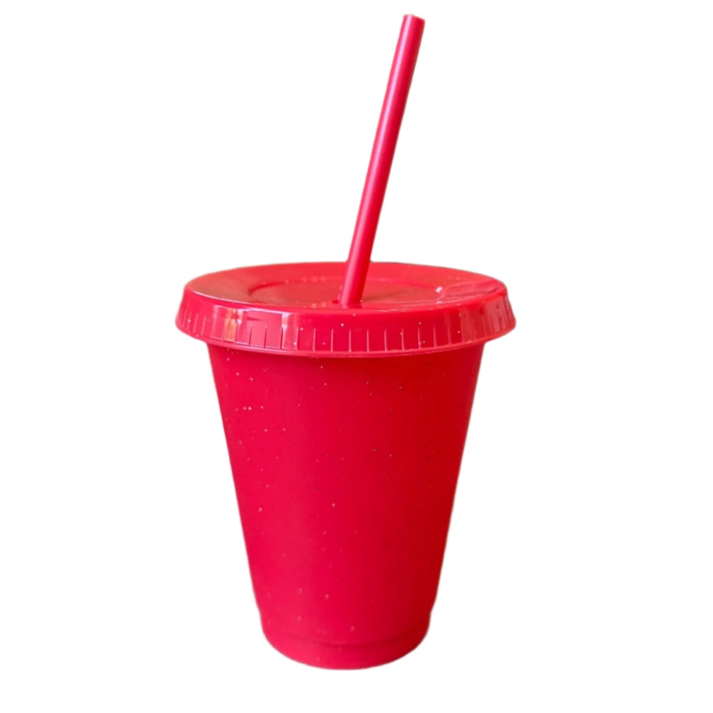 Glitter Reusable Tumbler w/ Lid