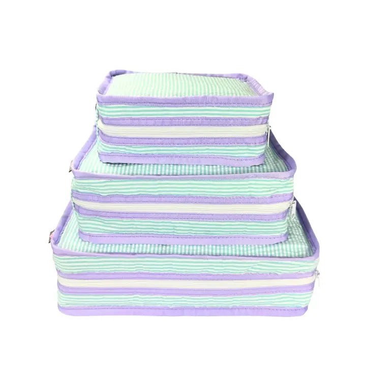 Mermaid Seersucker Stacking Set