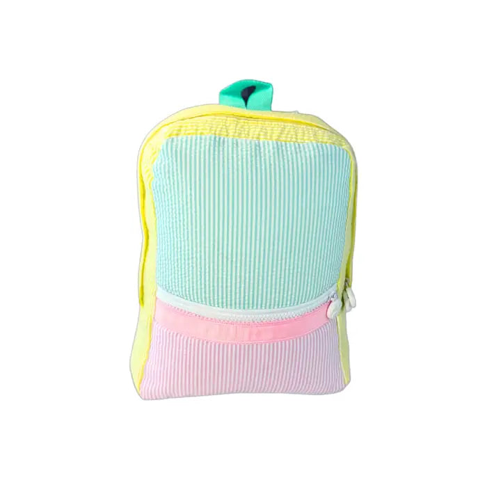 1989 Seersucker Small Backpack