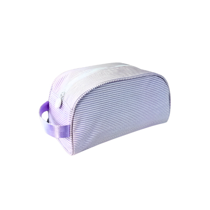 Lilac Preppy Stripe (Glossy) Traveler