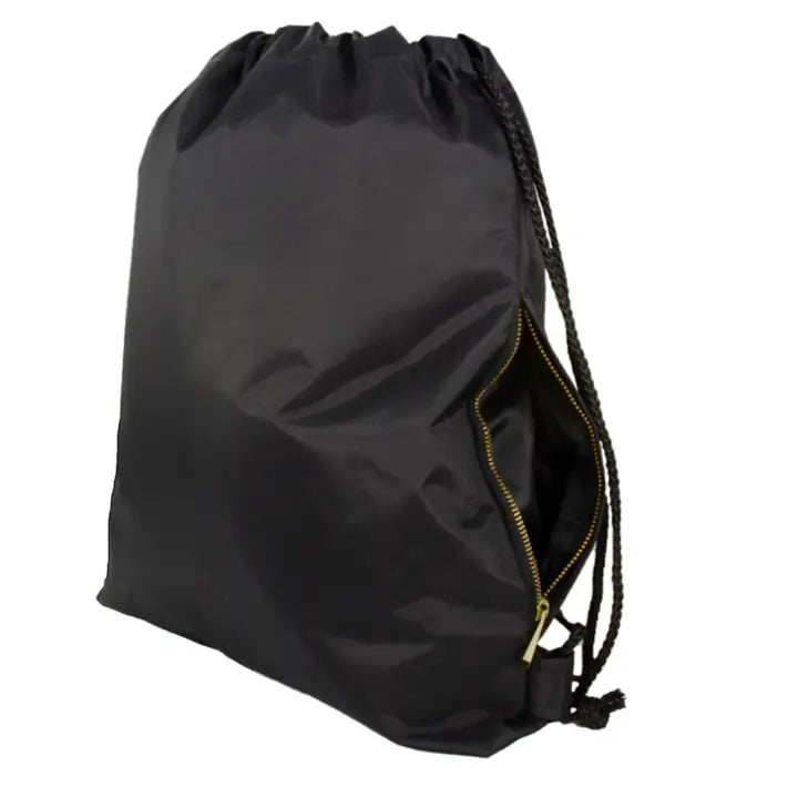 Black Brass Sling Backpack