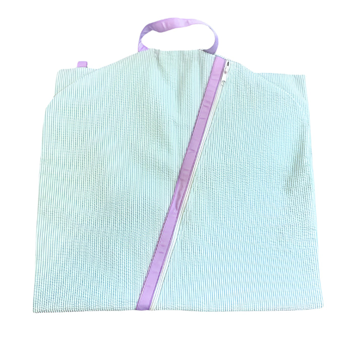 Mermaid Seersucker Garment Bag