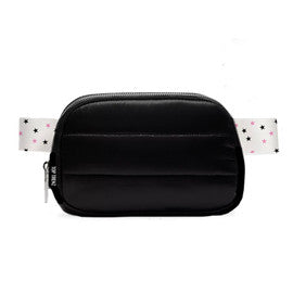 Solid Puffer Belt Bag
