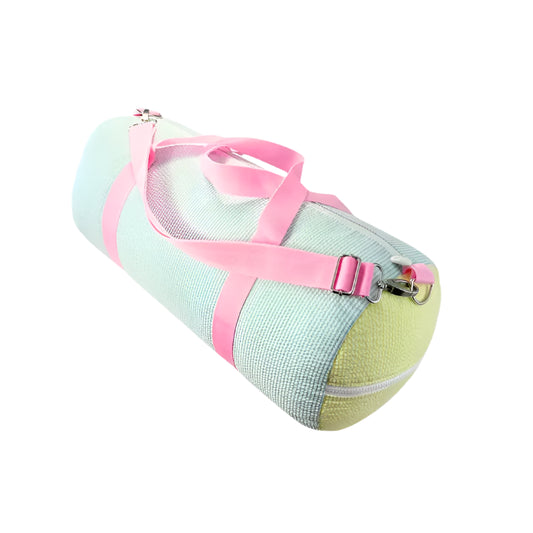 1989 Seersucker Weekend Duffel