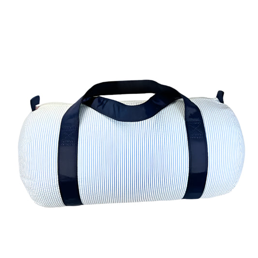 Skipper Seersucker Medium Duffel