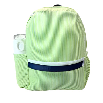 Grasshopper Seersucker Medium Backpack w/Pocket