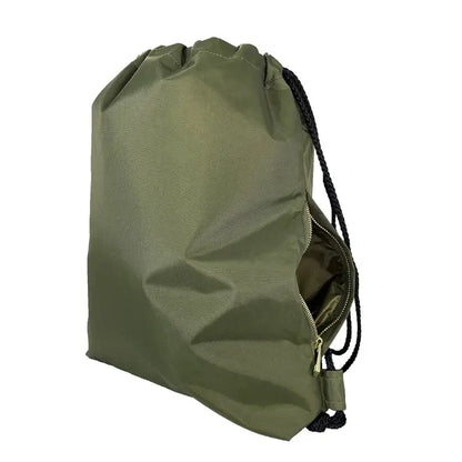 Olive Nylon Sling Backpack