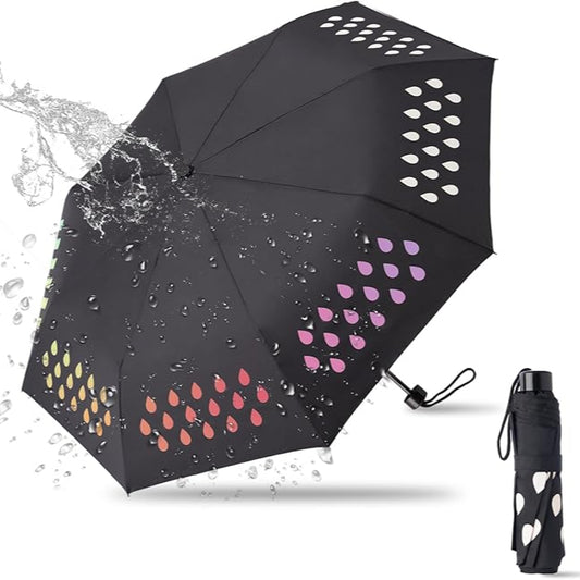 Color Changing Raindrop Umbrella