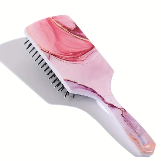Marble Print Hair Brush