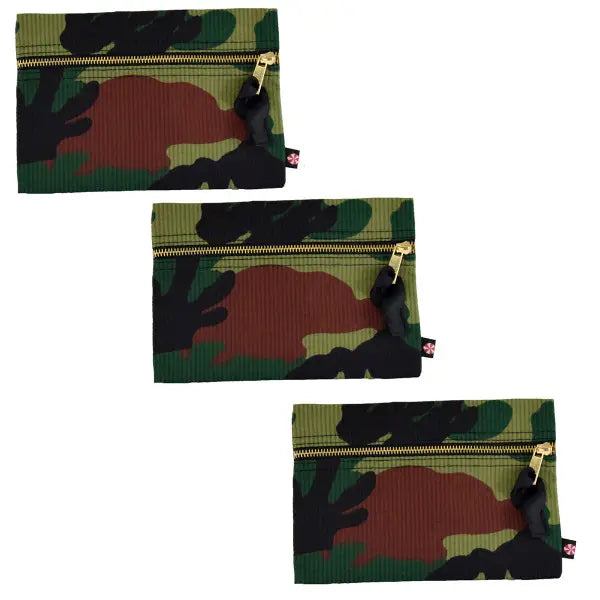 Woodland Seersucker Cosmo Bag (3PK)