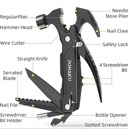 14 in 1 Multitool Hammer