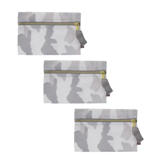 Snow Camo Seersucker Cosmo Bag (3PK)