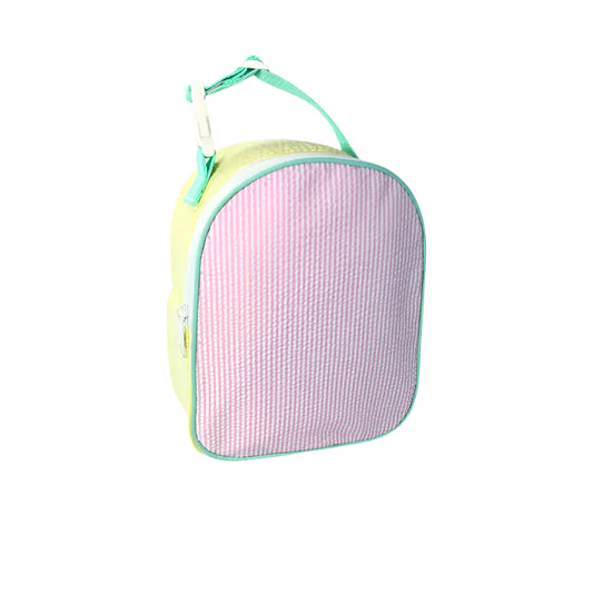 1989 Seersucker Lunch Bag