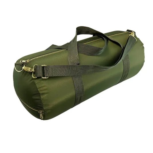 Olive Nylon Weekend Duffel