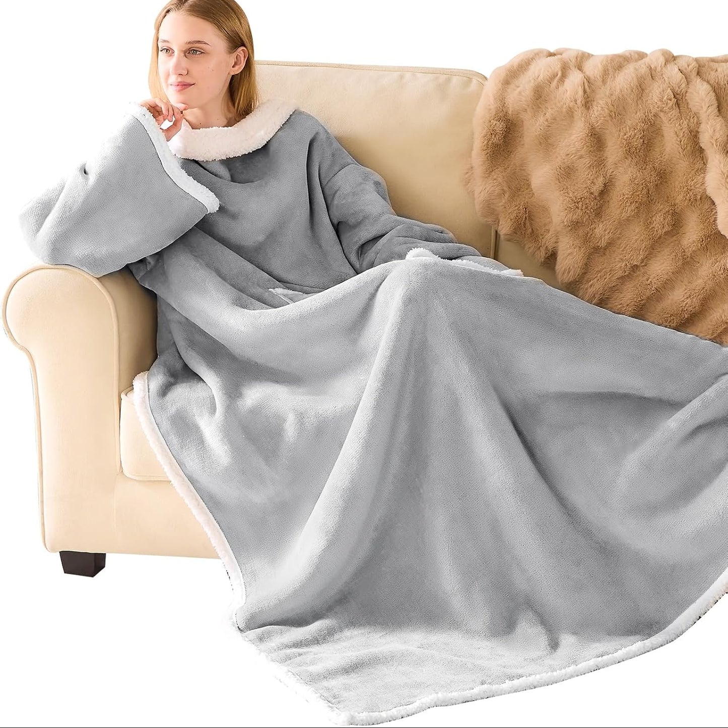 Sherpa Wearable Blanket