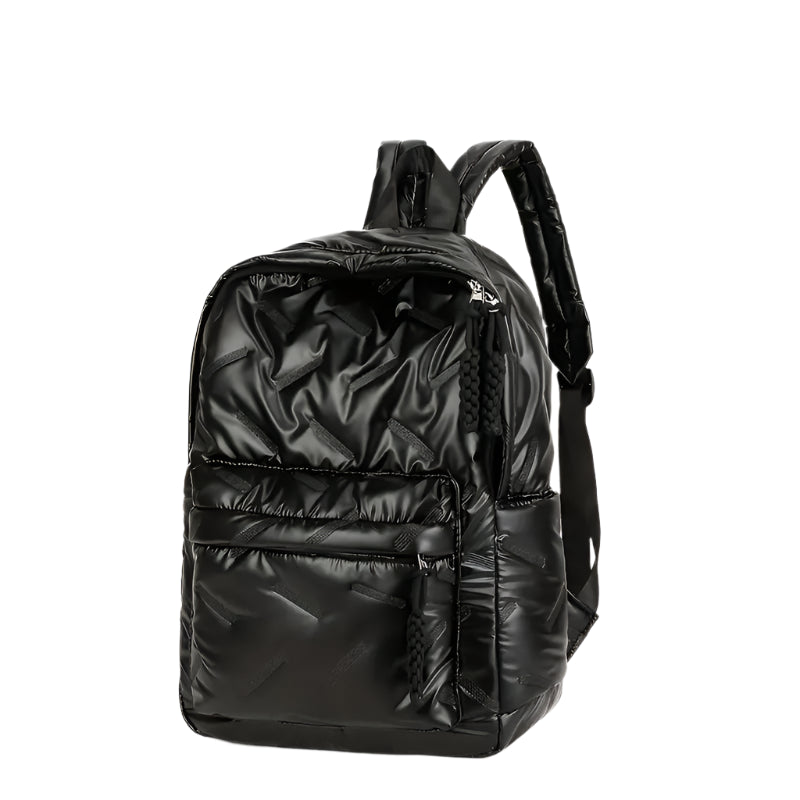 Trendy Solid Color Backpack