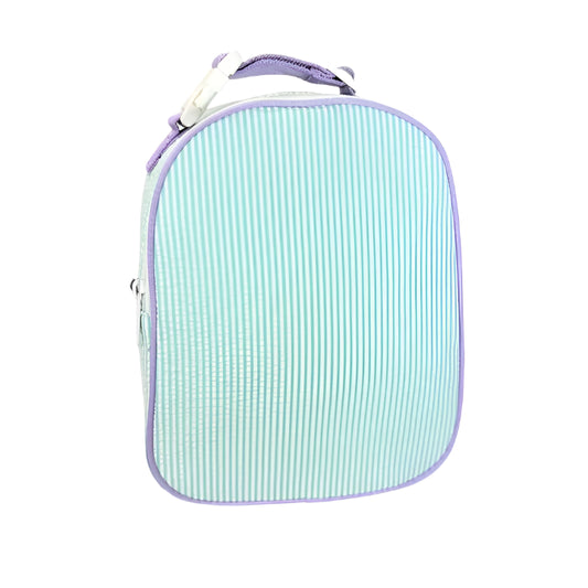 Mermaid Seersucker Lunch Bag