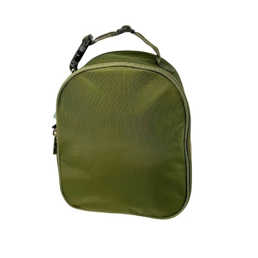 Olive Nylon Lunch Bag