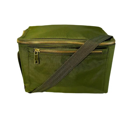 Olive Nylon Lunch Box