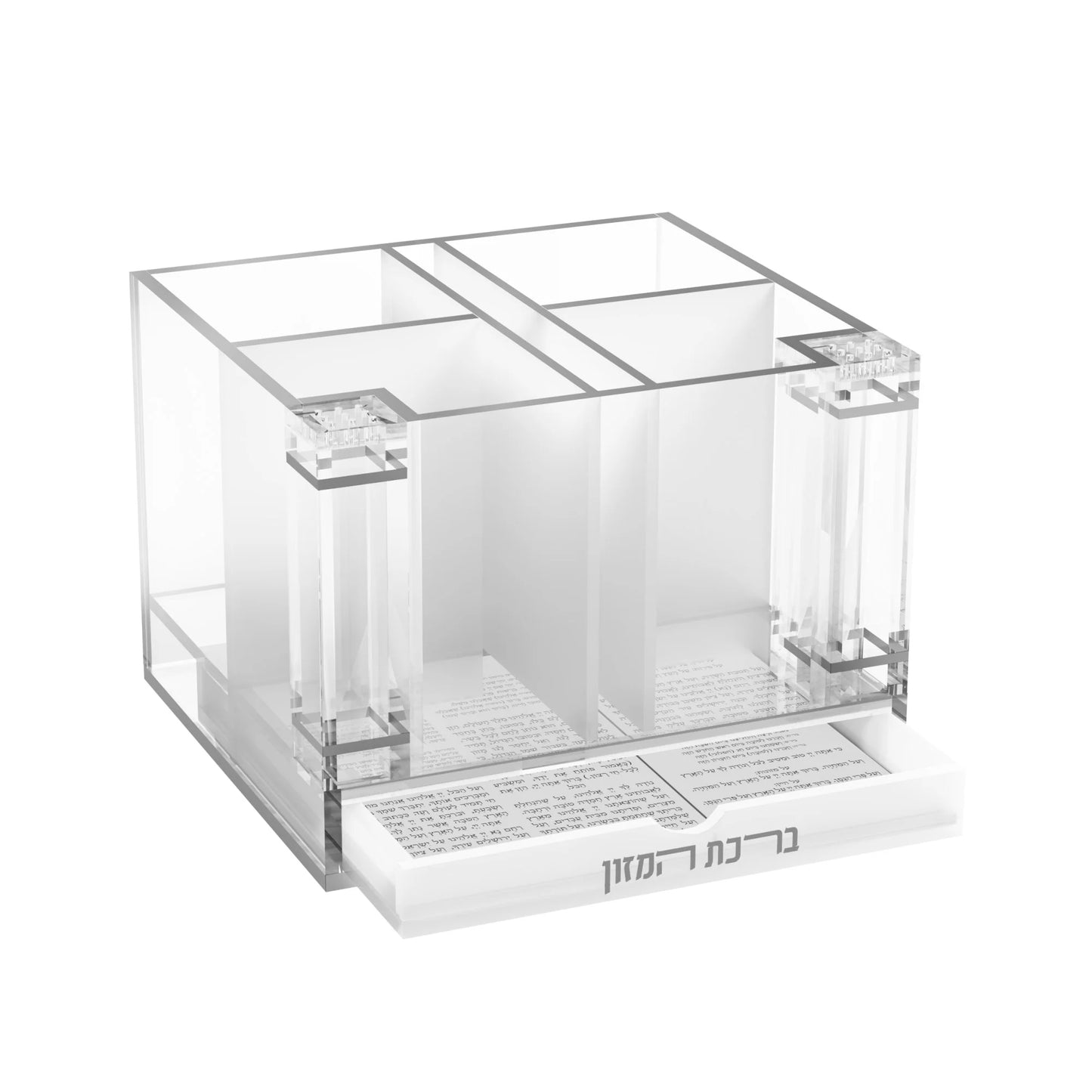 Classic Cutlery Holder with Salt & Bencher Set