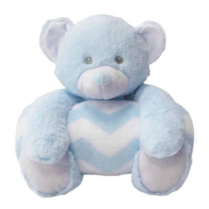 Plush Animal Blanket Set