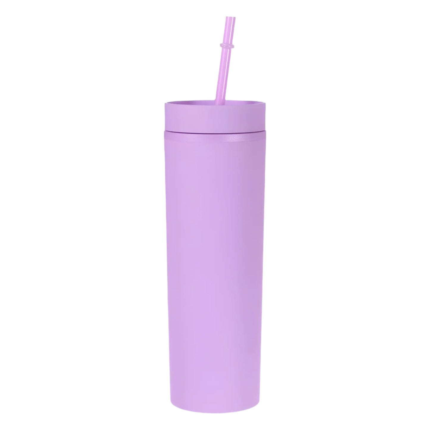 16 oz. Skinny Tumbler w/ Lid and Straw