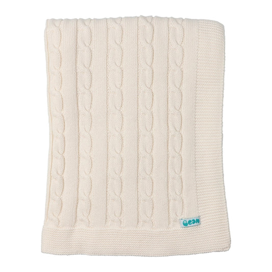 Cable Knit Blanket