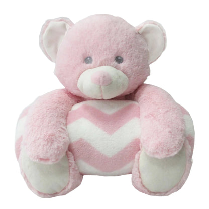 Plush Animal Blanket Set