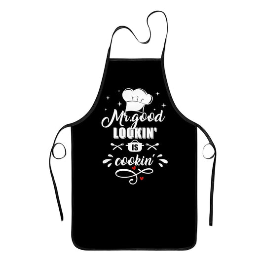 Mr. Good Lookin is Cookin Apron