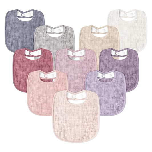 Muslin Baby Bibs