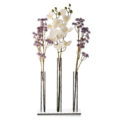Triple Vase Centerpiece
