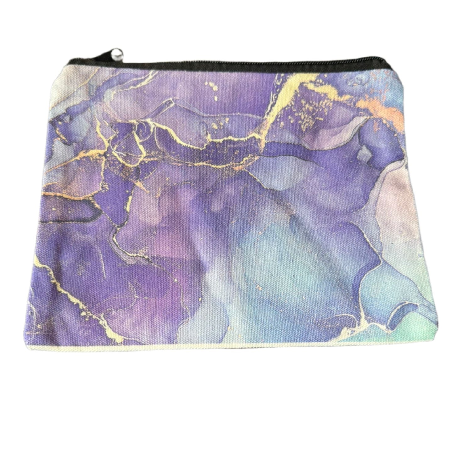 Marble Print Cosmetic Bag