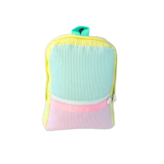 1989 Seersucker Small Backpack
