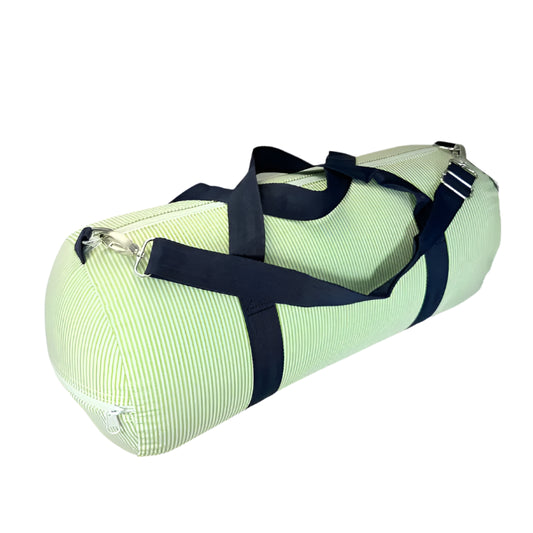 Grasshopper Seersucker Weekend Duffel