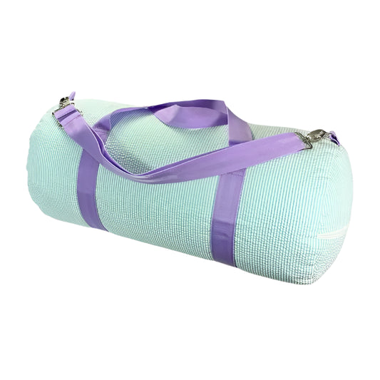 Mermaid Seersucker Weekend Duffel