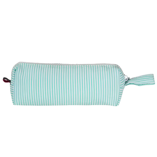 Mint Seersucker Mini Baguette