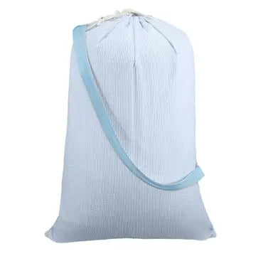 Baby Blue Seersucker Hold All