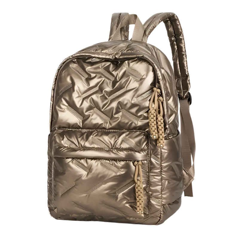 Trendy Solid Color Backpack