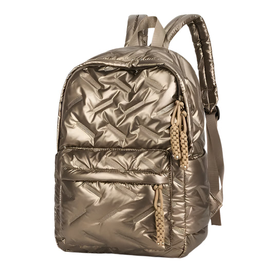 Trendy Solid Color Backpack