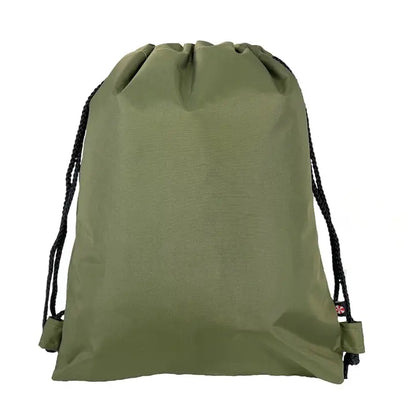 Olive Nylon Sling Backpack