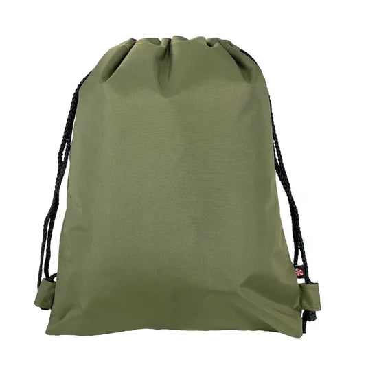 Olive Nylon Sling Backpack